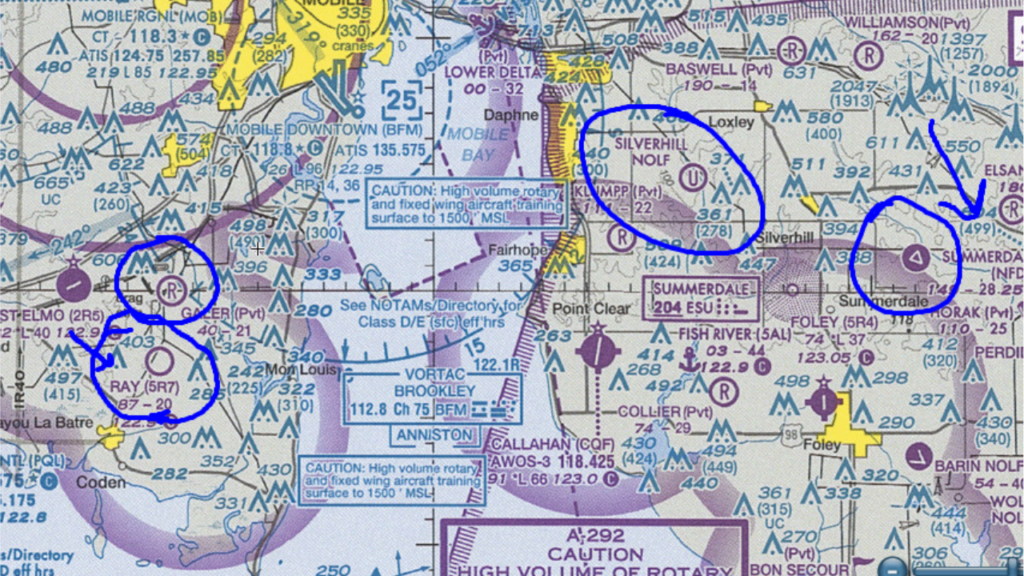 Video Flight Lesson Uncontrolled Airport Diagrams Sectional Chart